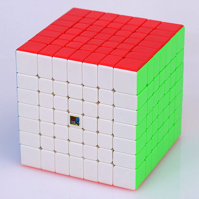 LiangCuber مكعب ليانغكيوبر مويو ميلونغ السريع 7x7 بدون ملصقات مكعب ميلونغ للألغاز ألعاب تعليمية مكعبات سحرية - Image 2
